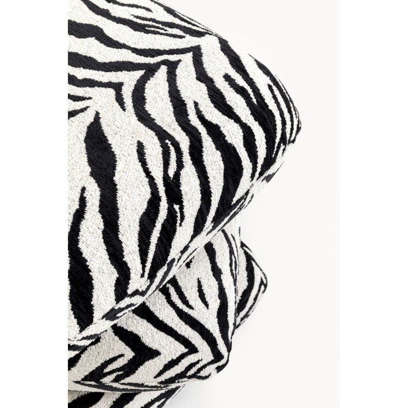 Tabouret Pepino Tigre noir 45x45cm