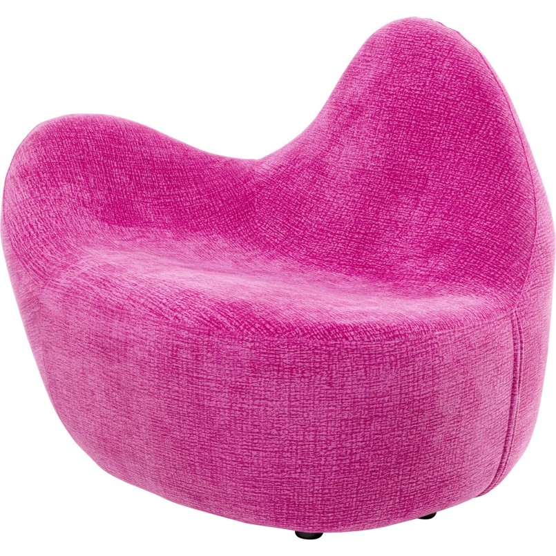Fauteuil Glow Wave fuchsia 116cm