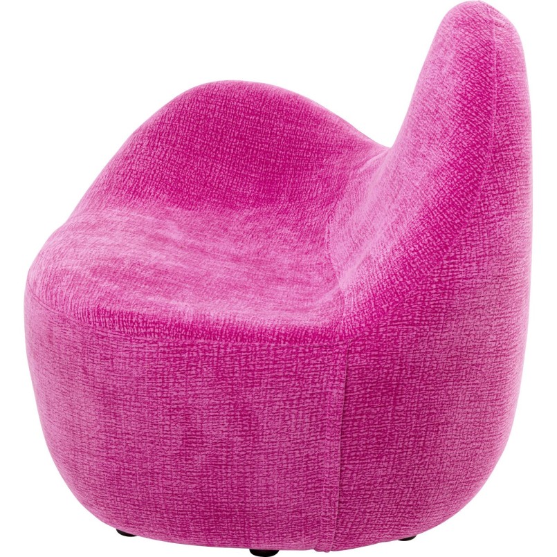 Fauteuil Glow Wave fuchsia 116cm