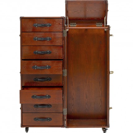 Kofferkast Globetrotter croco Kare Design