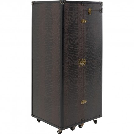 Kofferkast Globetrotter croco Kare Design