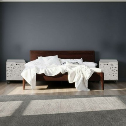 Bed Brooklyn Walnut Kare Design