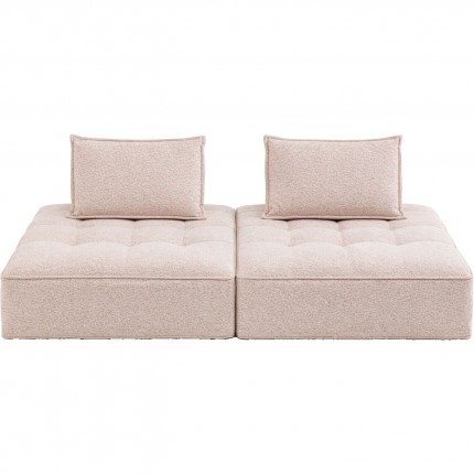 Tuinsofa Portofino 2-Zits roze Kare Design