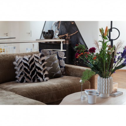 Kussen Catena Square blauw en beige Kare Design