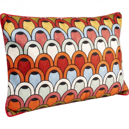 Cushion Art Bow Kare Design