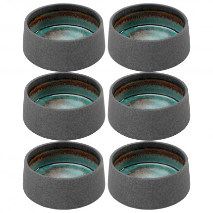 Bowl Ari grey 13cm (6/set) Kare Design
