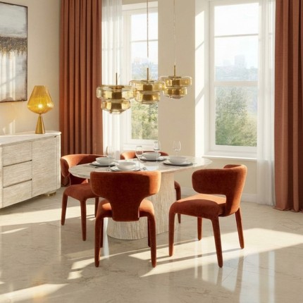 Stoel Tobi rood Kare Design