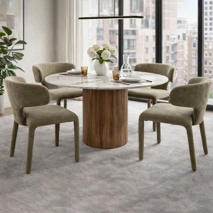 Chair Tobi green Kare Design