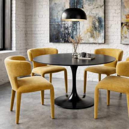 Stoel Tobi geel Kare Design