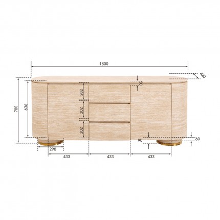 Dressoir Linnea Kare Design