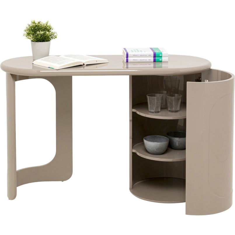 Bureau Groove taupe 120x80cm