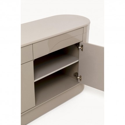 Sideboard Groove taupe Kare Design