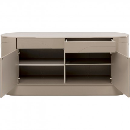 Dressoir Groove taupe Kare Design