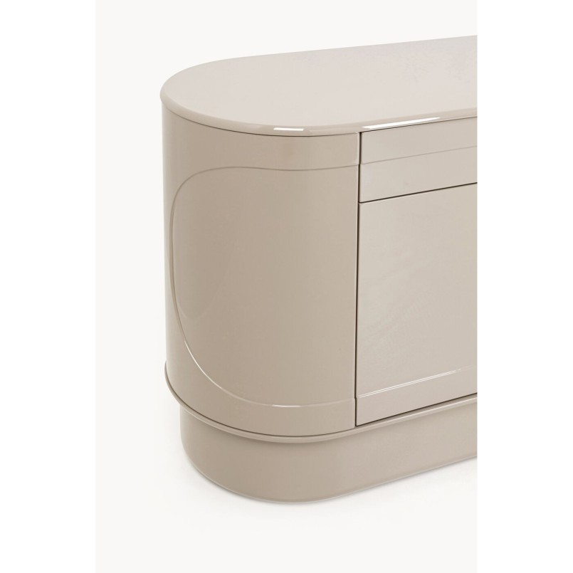 Buffet Groove taupe 160x76cm