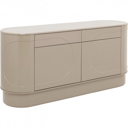 Sideboard Groove taupe Kare Design