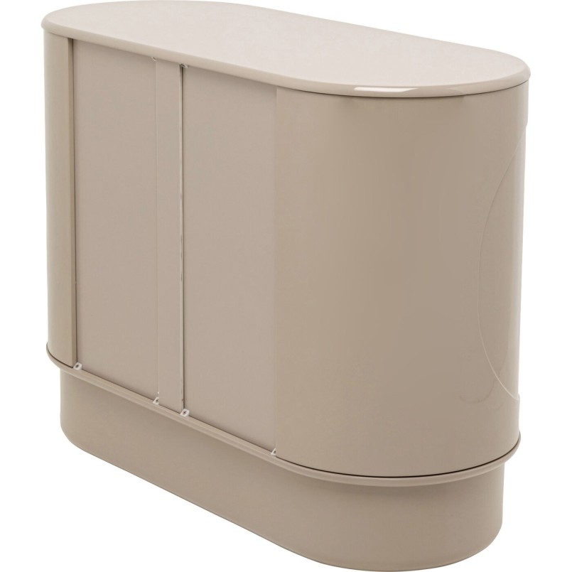 Commode  Groove taupe 100x75cm
