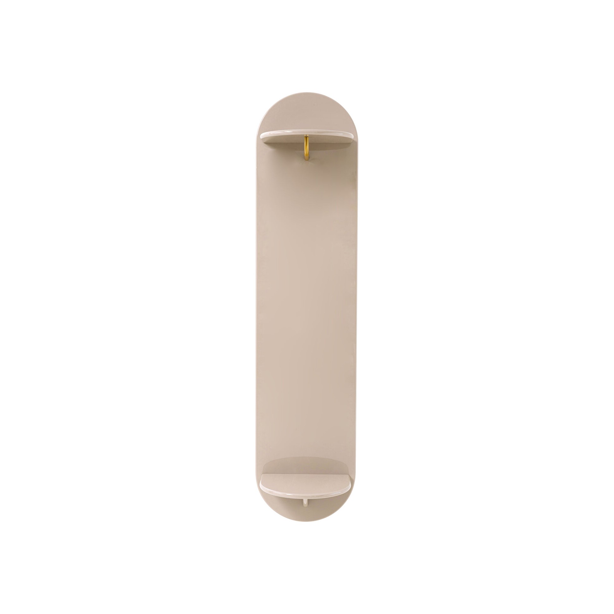 Garderobe murale Groove  taupe 40x170cm