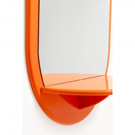 Spiegel Groove 110x70cm oranje Kare Design