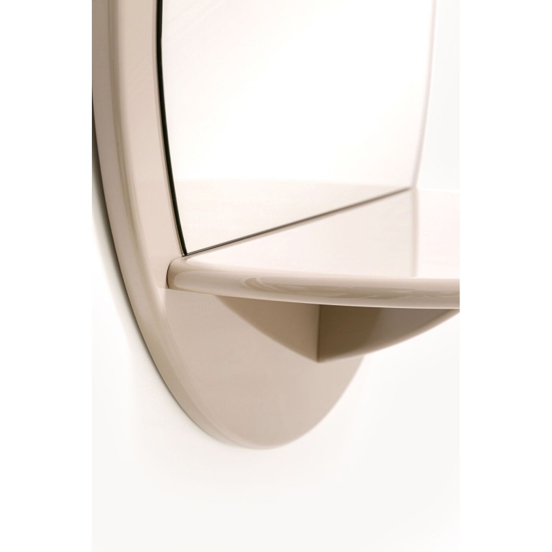 Miroir mural Groove taupe 70x110cm