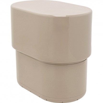 Nachtkastje Groove taupe Kare Design