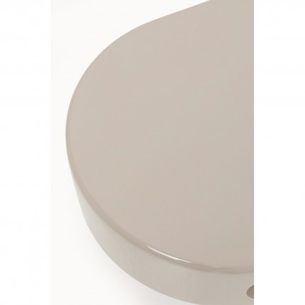 Salontafel Groove taupe 100x60cm Kare Design