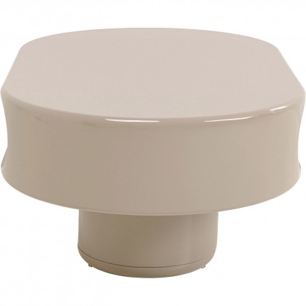 Coffee Table Groove taupe 100x60cm Kare Design