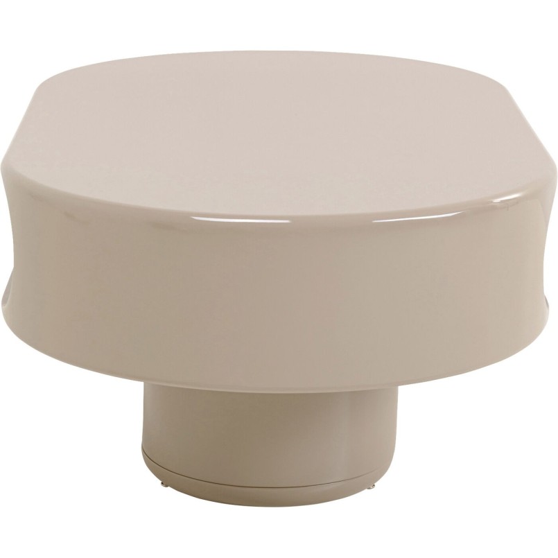 Table basse Groove taupe 60x100cm