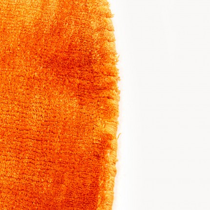 Vloerkleed Cosy Ø200cm oranje Kare Design