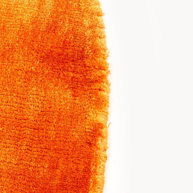 Carpet Cosy Ø200cm orange Kare Design