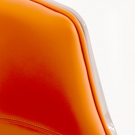 Swivel Armchair Club orange Kare Design
