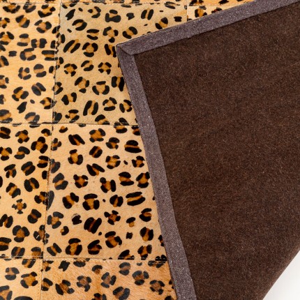Vloerkleed luipaard vierkanten Kare Design
