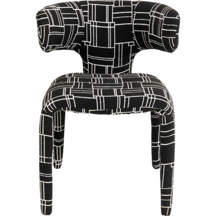 Chair Tobi Trio black Kare Design