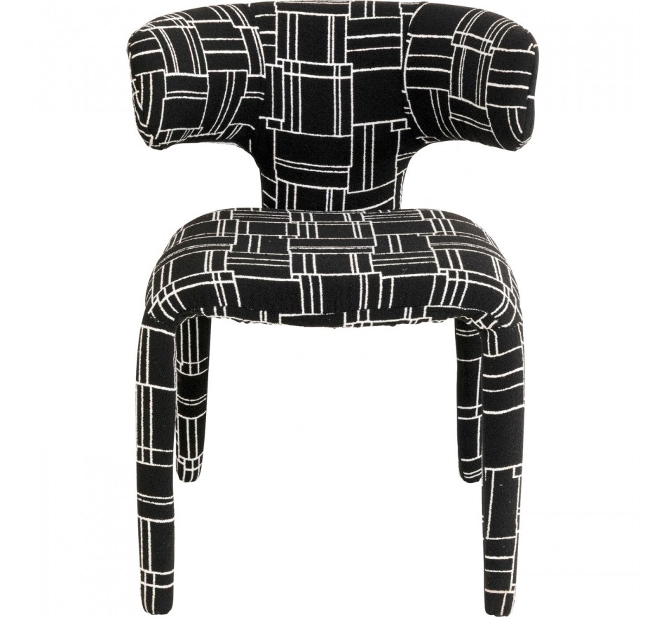 Chair Tobi Trio black Kare Design