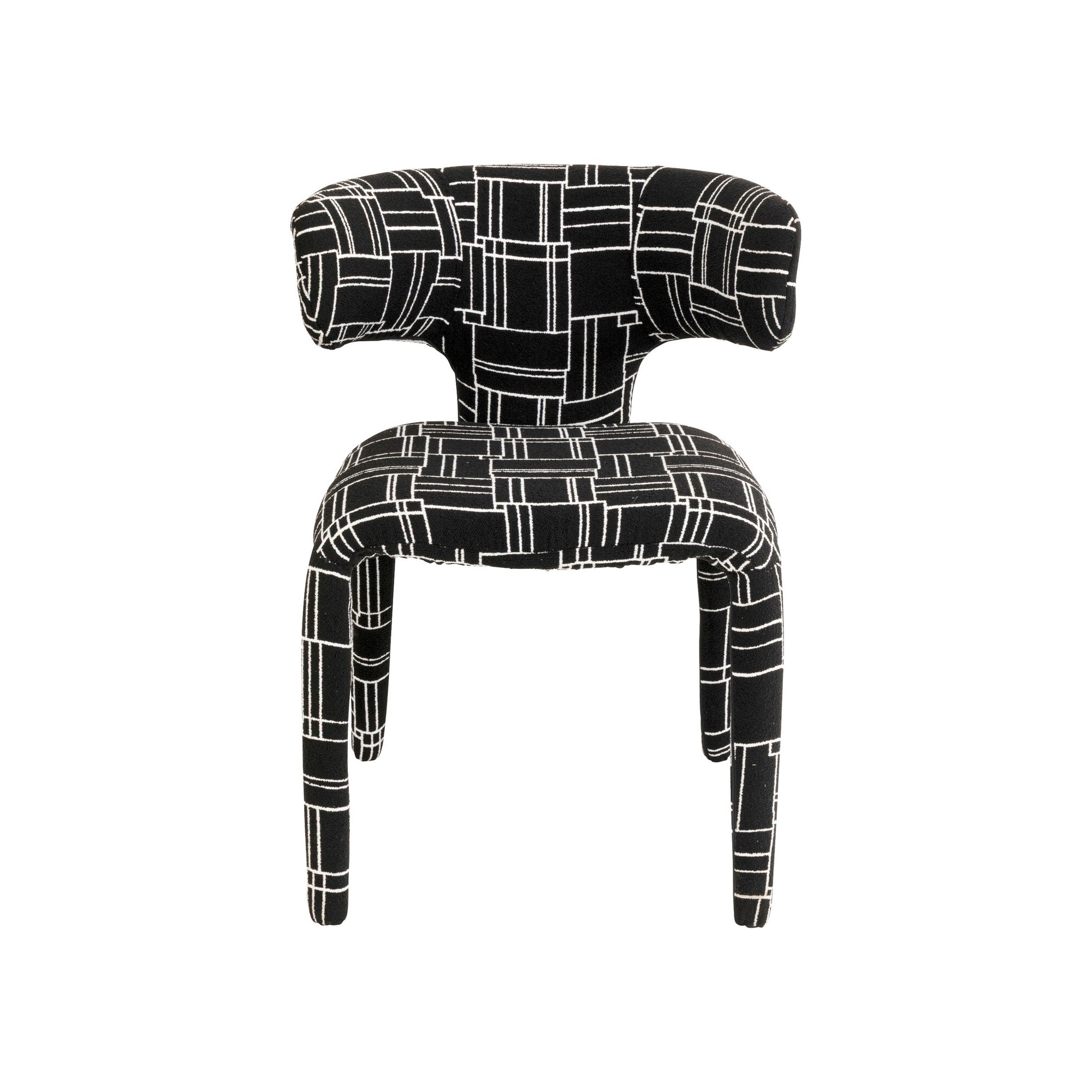 Chaise Tobi Trio noir