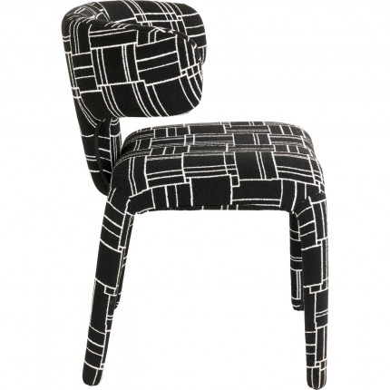 Stoel Tobi Trio zwart Kare Design