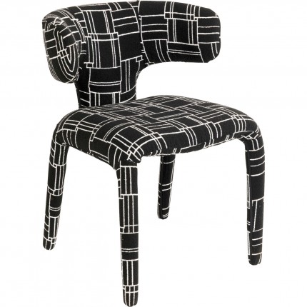 Chair Tobi Trio black Kare Design