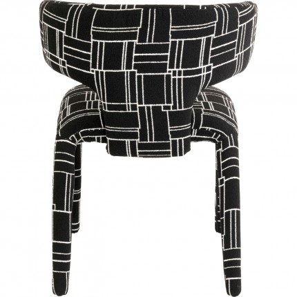 Stoel Tobi Trio zwart Kare Design