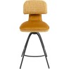 Chaise de bar Helli jaune