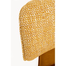 Chaise pivotante a.acc. Helli jaune