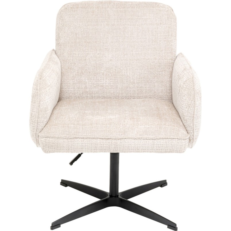 Chaise pivotante Tabea beige