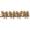 Wand Kapstok apen bananen 57cm Kare Design