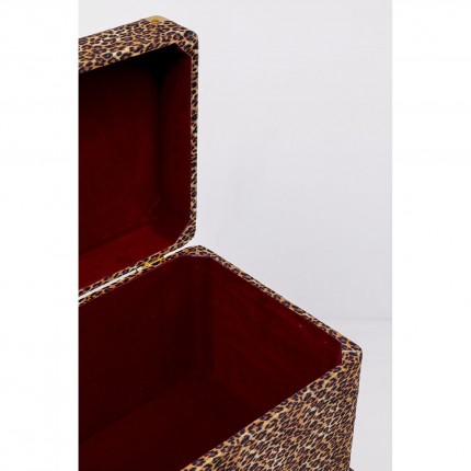 Koffer Wild Animal luipaard (3/Set) Kare Design