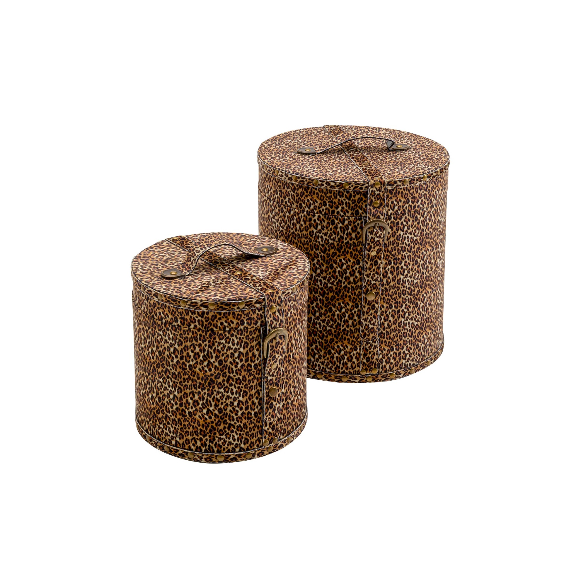Opberger Wild Animal luipaard (2/Set) Kare Design