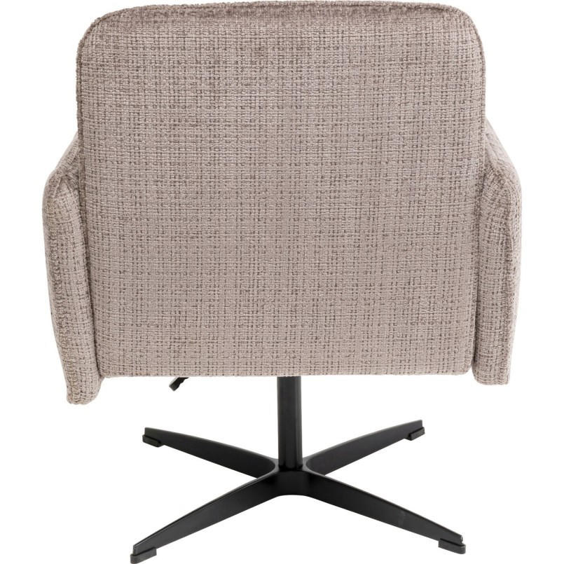Chaise pivotante Tabea marron