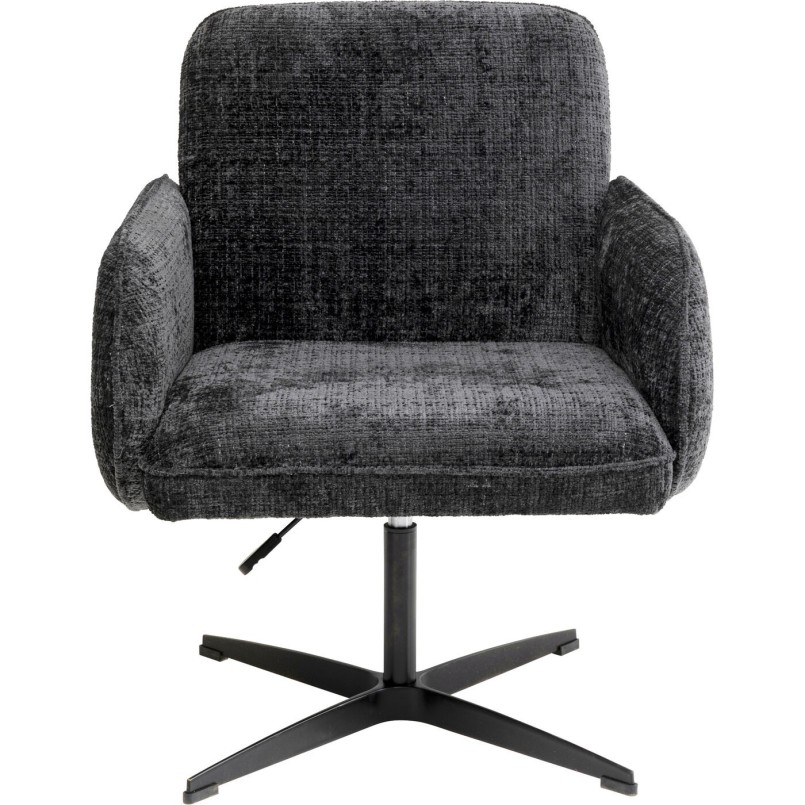 Chaise pivotante Tabea gris
