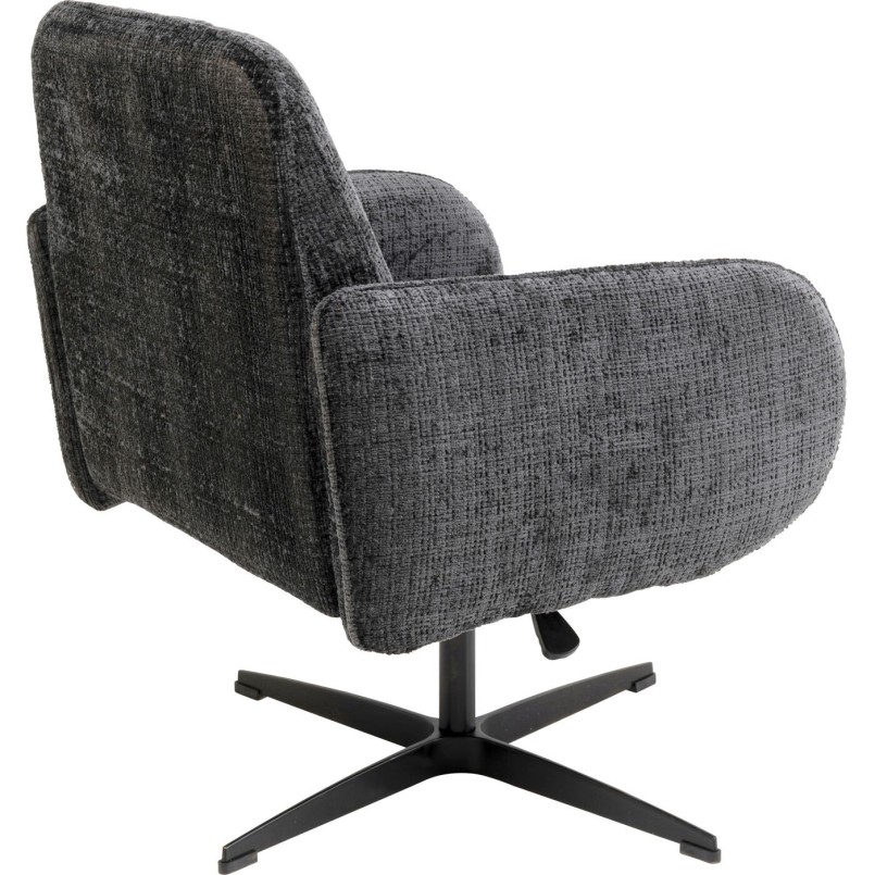 Chaise pivotante Tabea gris