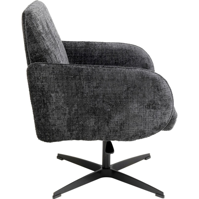 Chaise pivotante Tabea gris