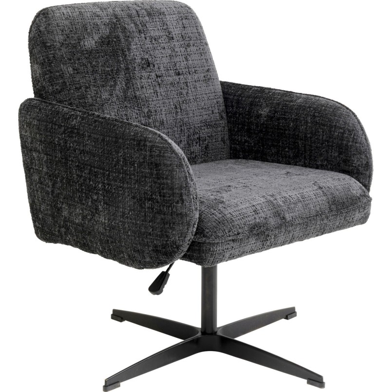 Chaise pivotante Tabea gris