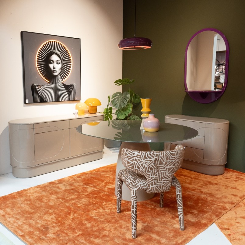 Sideboard Groove taupe Kare Design