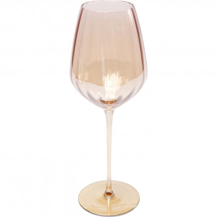White Wine Glass Bina Mocca (6/set) Kare Design